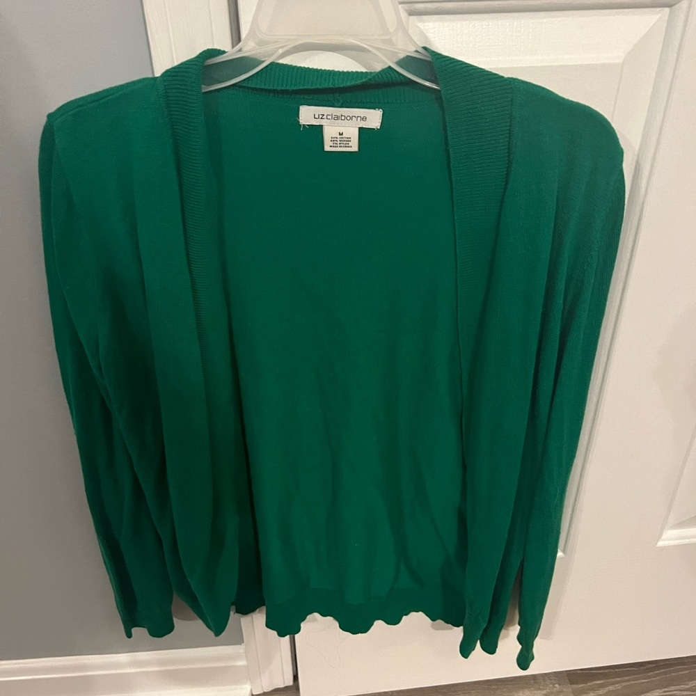 Green sweater